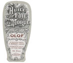 collection d'tiquettes huile de foie de morue