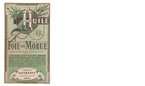 collection d'étiquettes huile de foie de morue