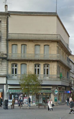 Vue rcente du btiment