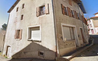Vue rcente du btiment