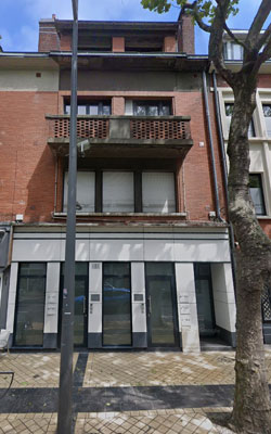 Vue rcente du btiment