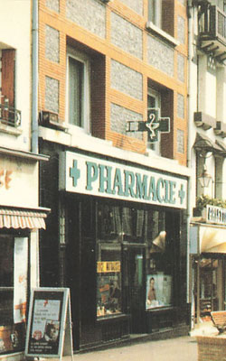 Vue rcente de la pharmacie